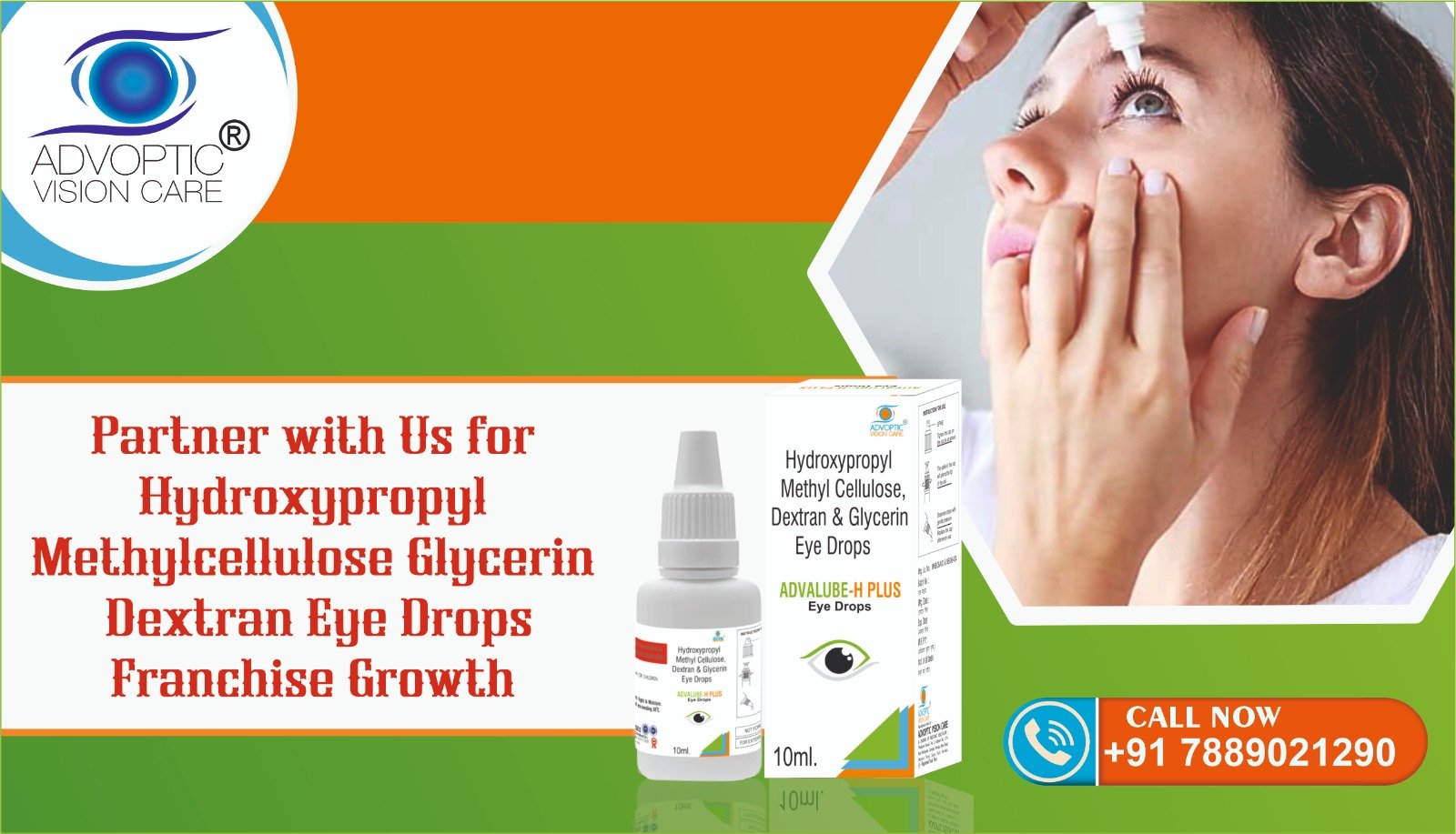 ADVALUBE H PLUS - HYDROXYPROPYL METHYLCELLULOSE 0.3% + GLYCERIN 0.2% + DEXTRAN 0.1%