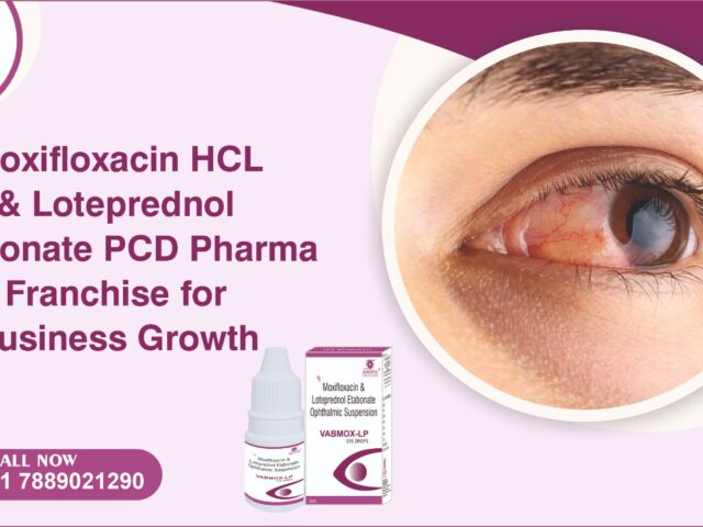 Moxifloxacin HCL and Loteprednol Etabonate PCD Pharma Franchise for Business Growth
